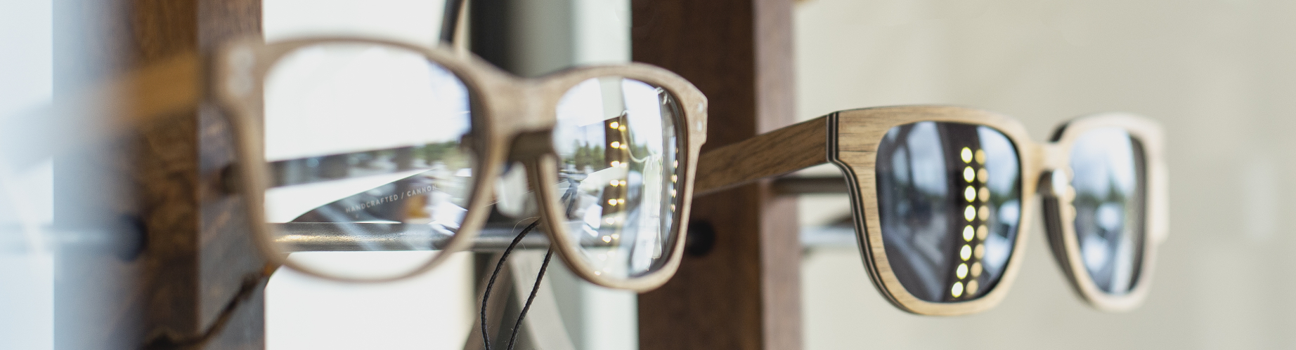 optometrist reception area